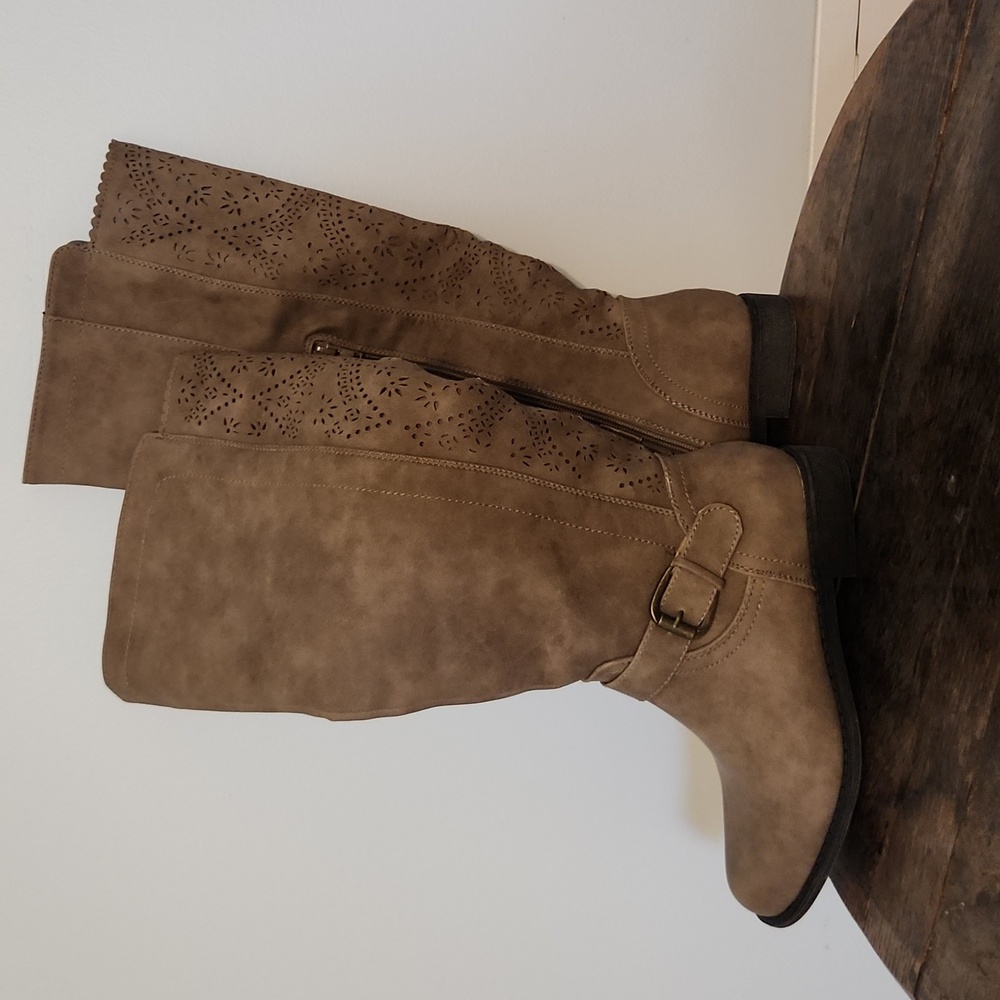 Mayra Suede Boots - Picture 2 of 5